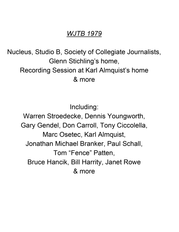 00 1979 including Studio B