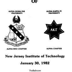 1982 WJTB Alpha Rho
