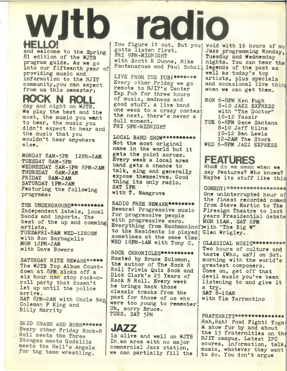 WJTB Spring 1981-2